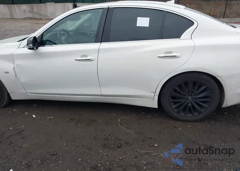 2019 Infiniti Q50 3.0T Luxe z USA, uszkodzony, nr VIN JN1EV7AP1KM515406